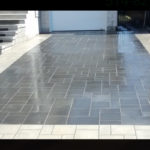 pavé entrée